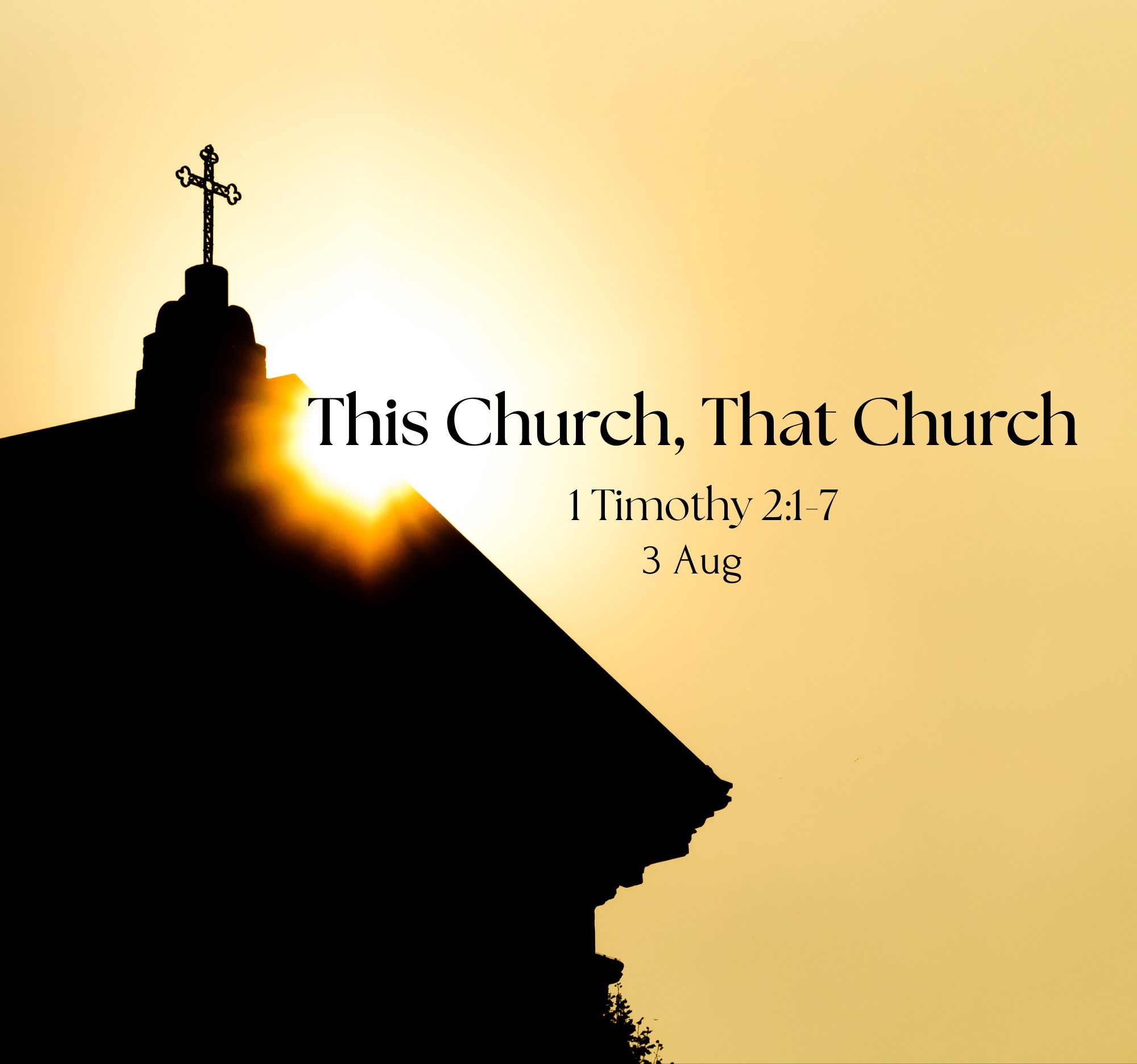 This Church, That Church