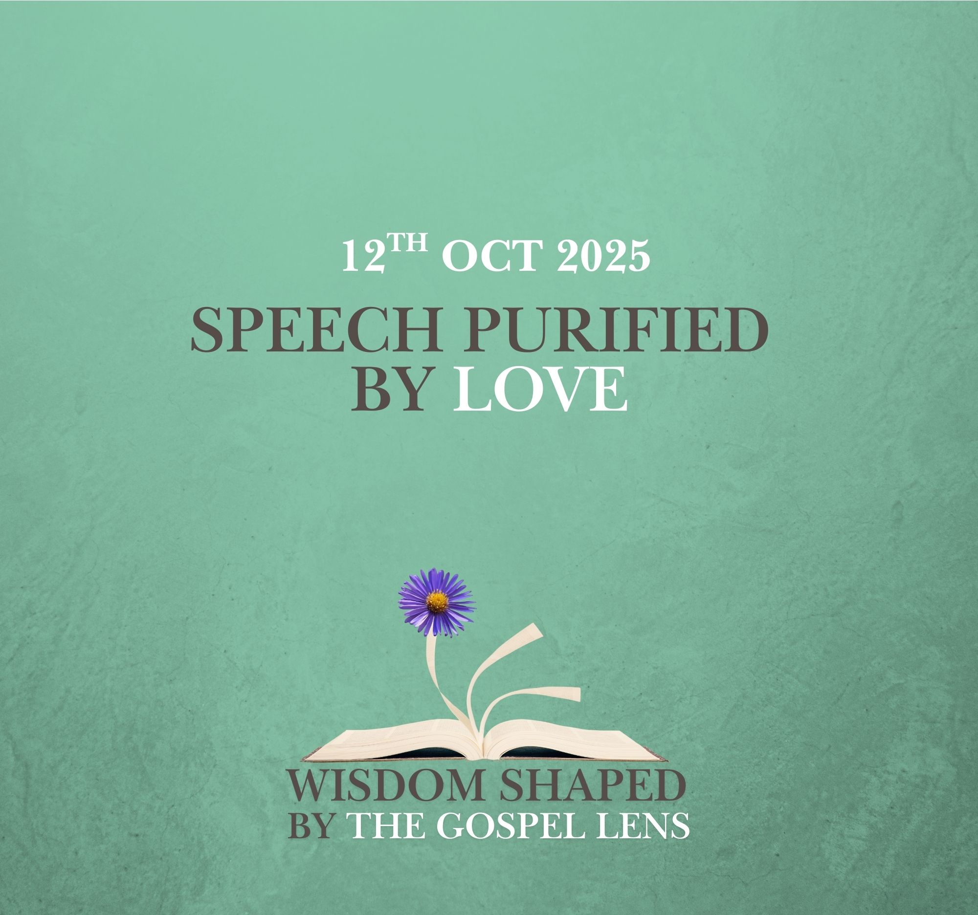 Speech Purified By Love