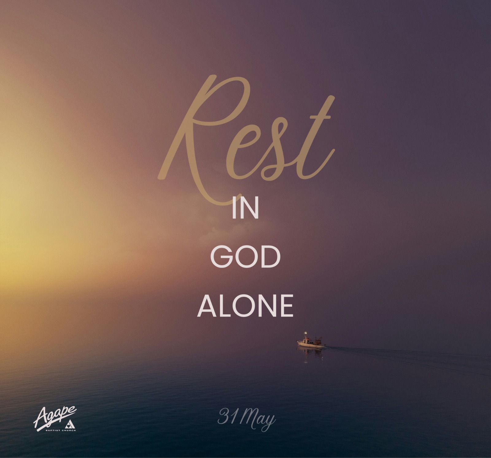 Rest In God Alone