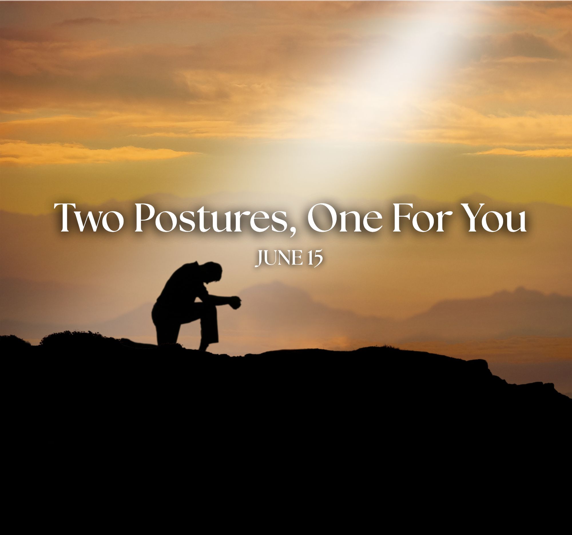 Two Postures, One For You!
